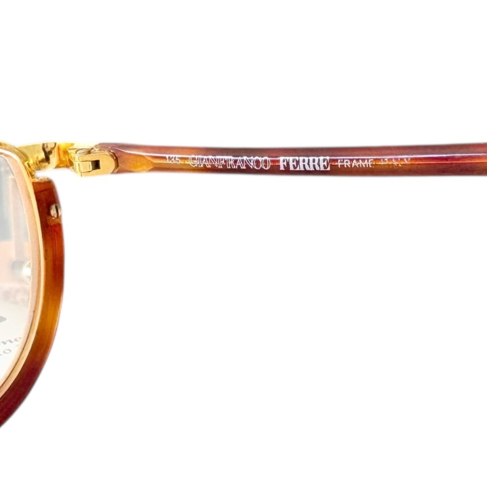 GIANFRANCO FERRE EUC RX Glasses in Gold & Tortoise - Picture 5 of 7